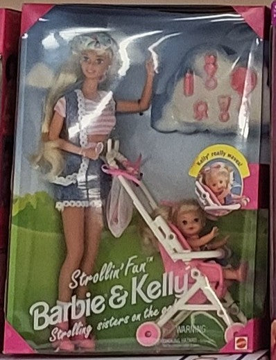 Strollin' Fun Barbie & Kelly