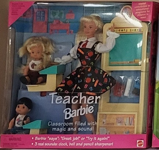 Teacher Barbie (w/ Classroom Set)