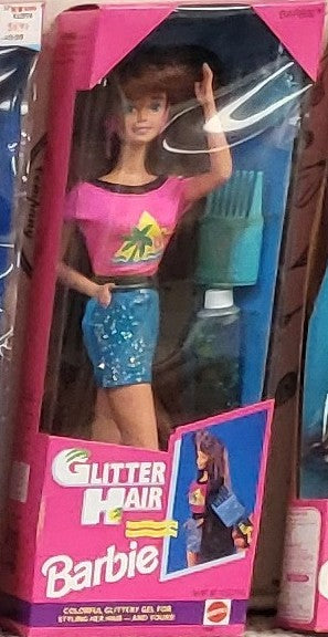 Glitter Hair Barbie – Brunette