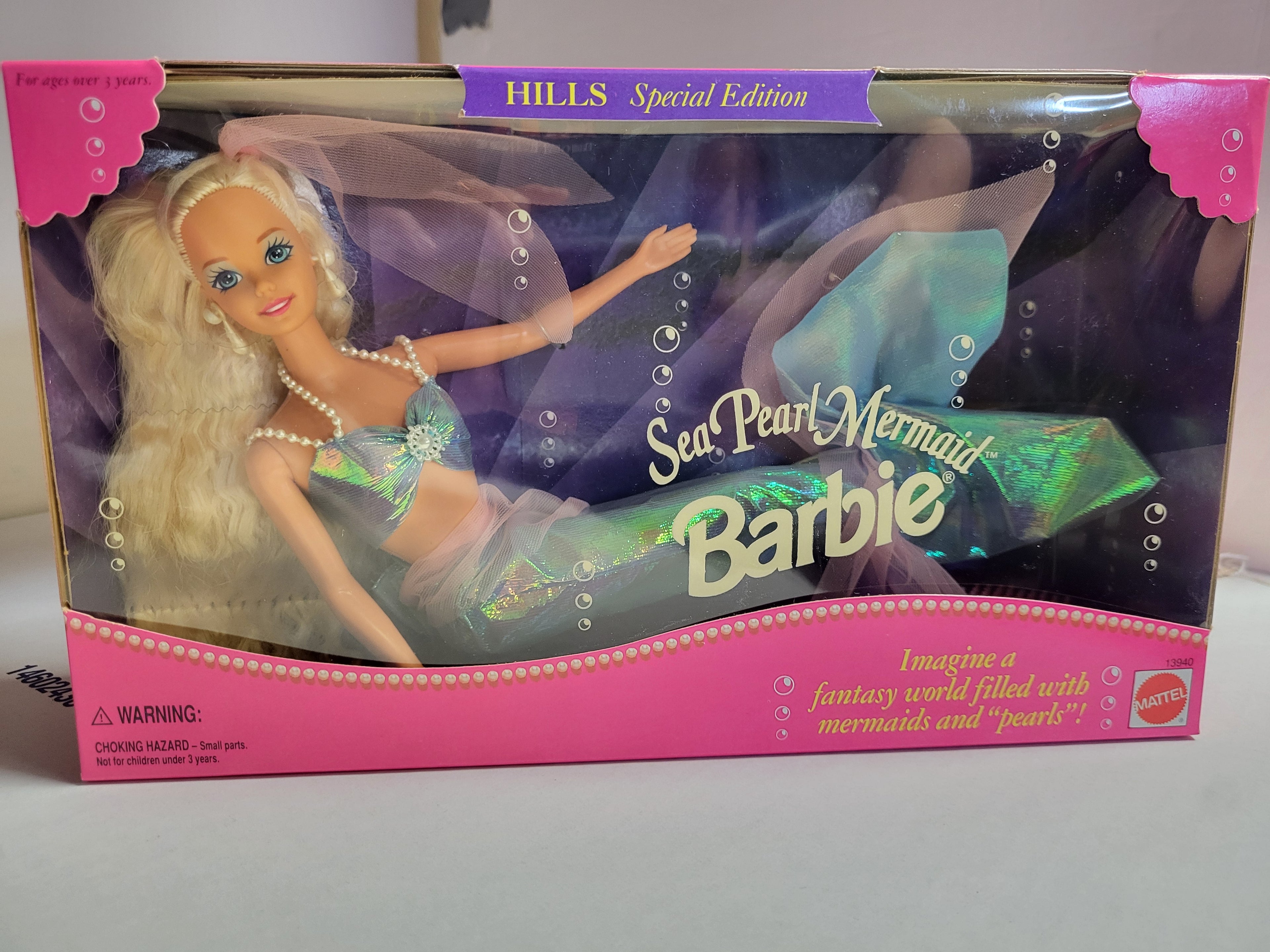 Sea Pearl Mermaid Barbie – Hills Special Edition (1995) (mulitple avail)