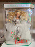 Happy Holidays Barbie – Silver & White Gown (1994)