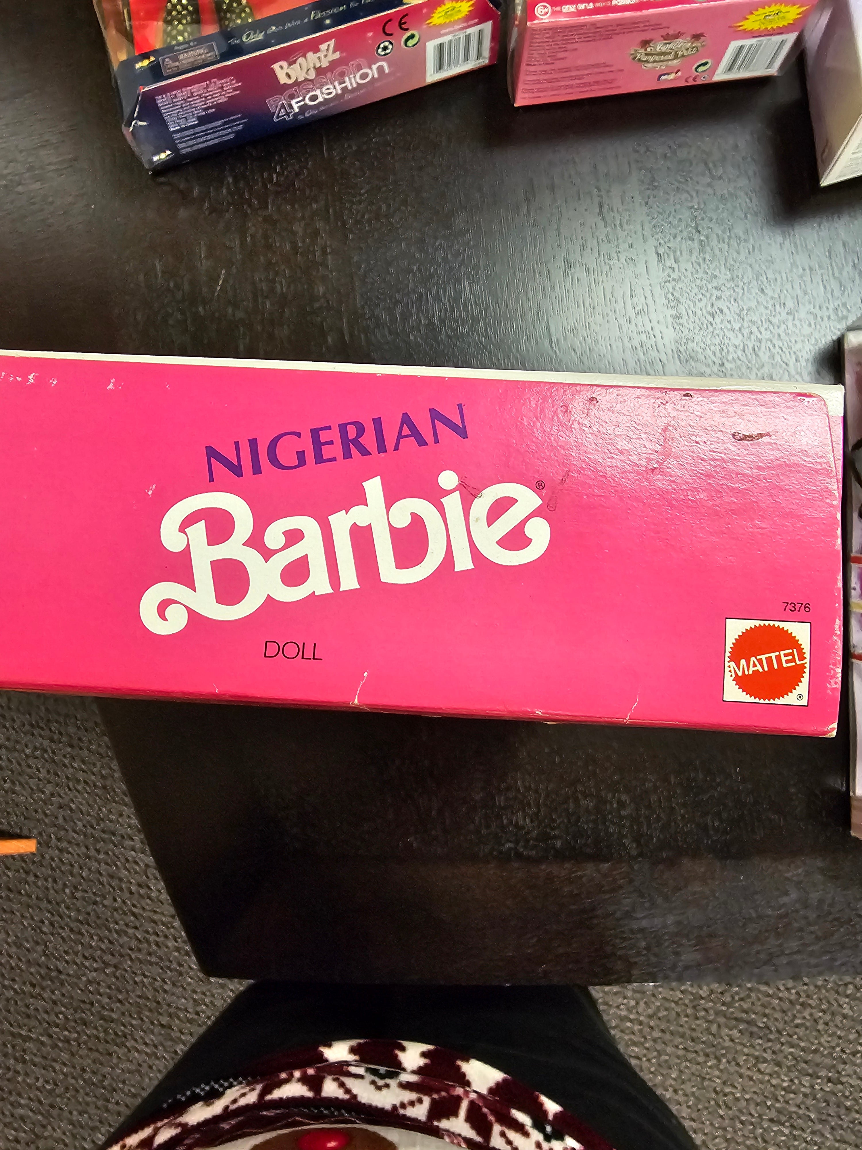 Nigerian Barbie #7376 from the 1980 Dolls of the World Collection, NRFB